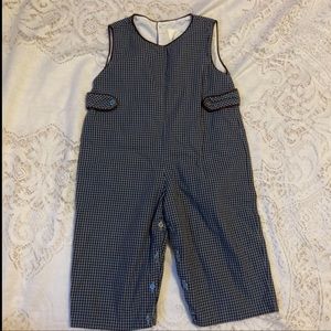 Strasburg Brown & blue Checked Longall